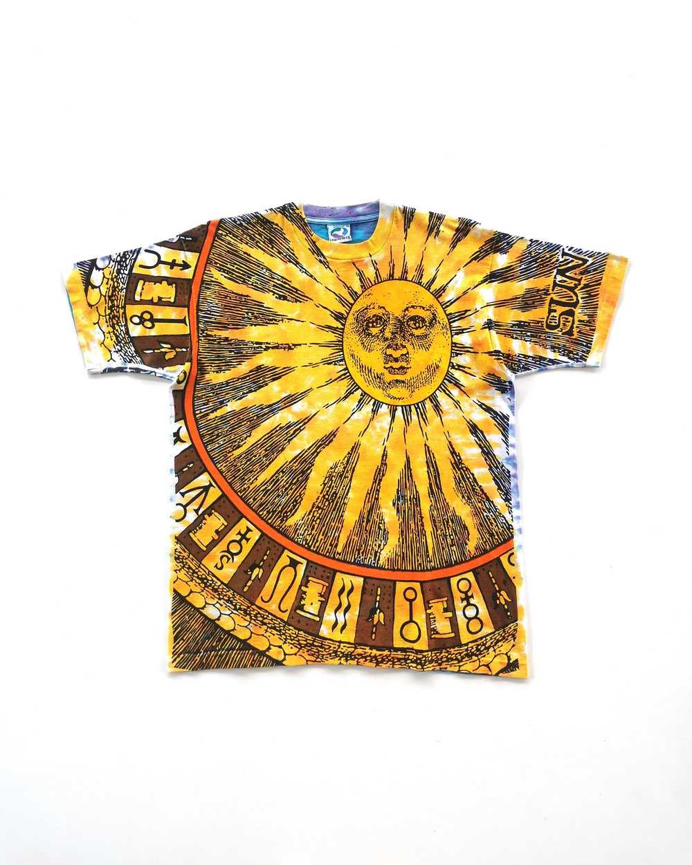 Art × Liquid Blue × Vintage 1992 Vintage Sun Moon… - image 2