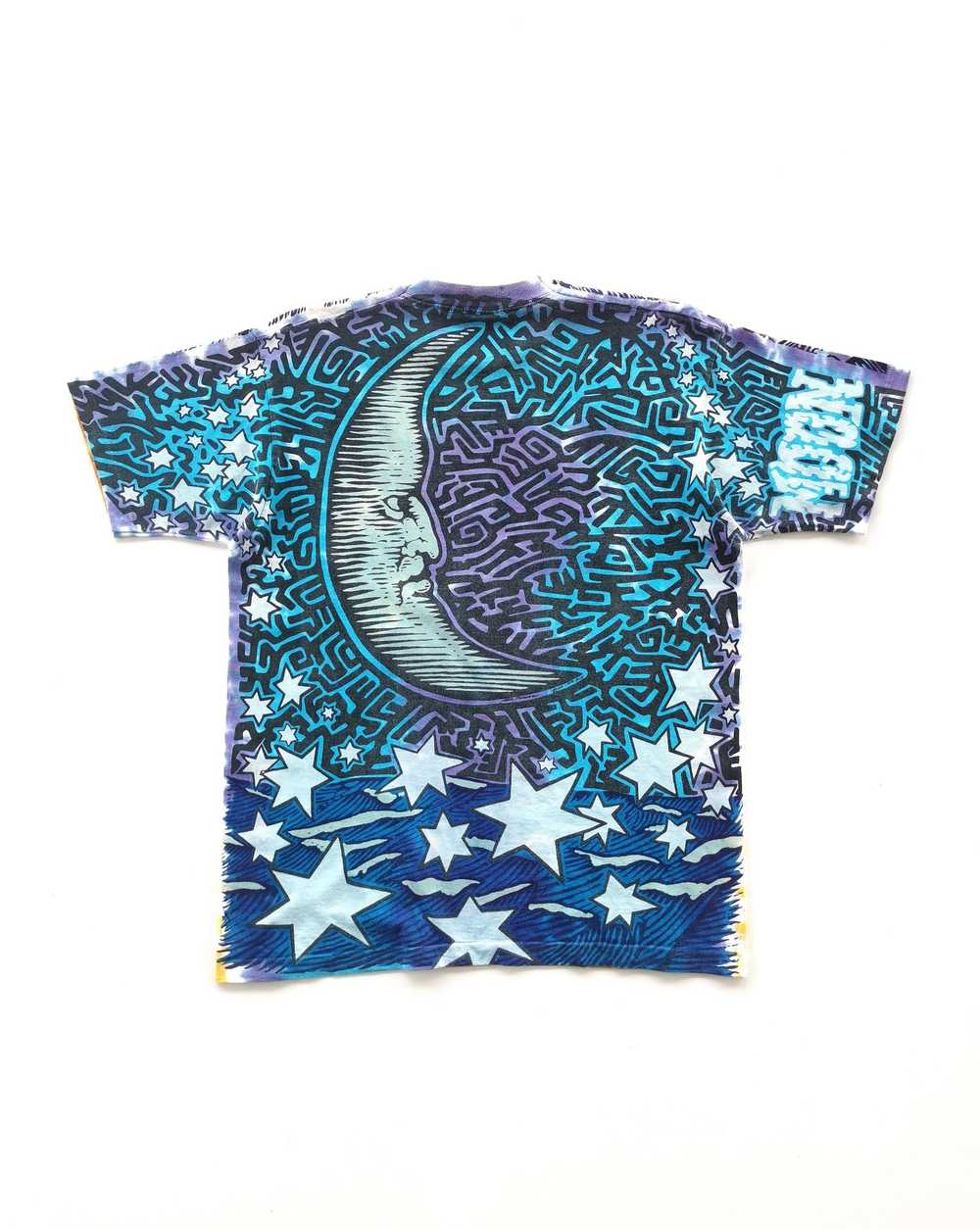 Art × Liquid Blue × Vintage 1992 Vintage Sun Moon… - image 8