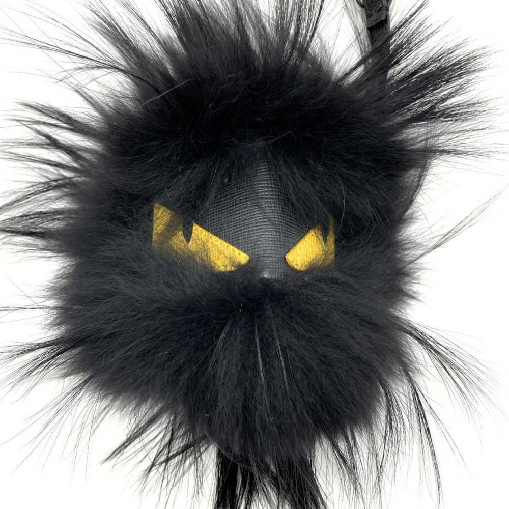 Fendi Fendi Bag Bugs Monster Charm Keychain Black… - image 3