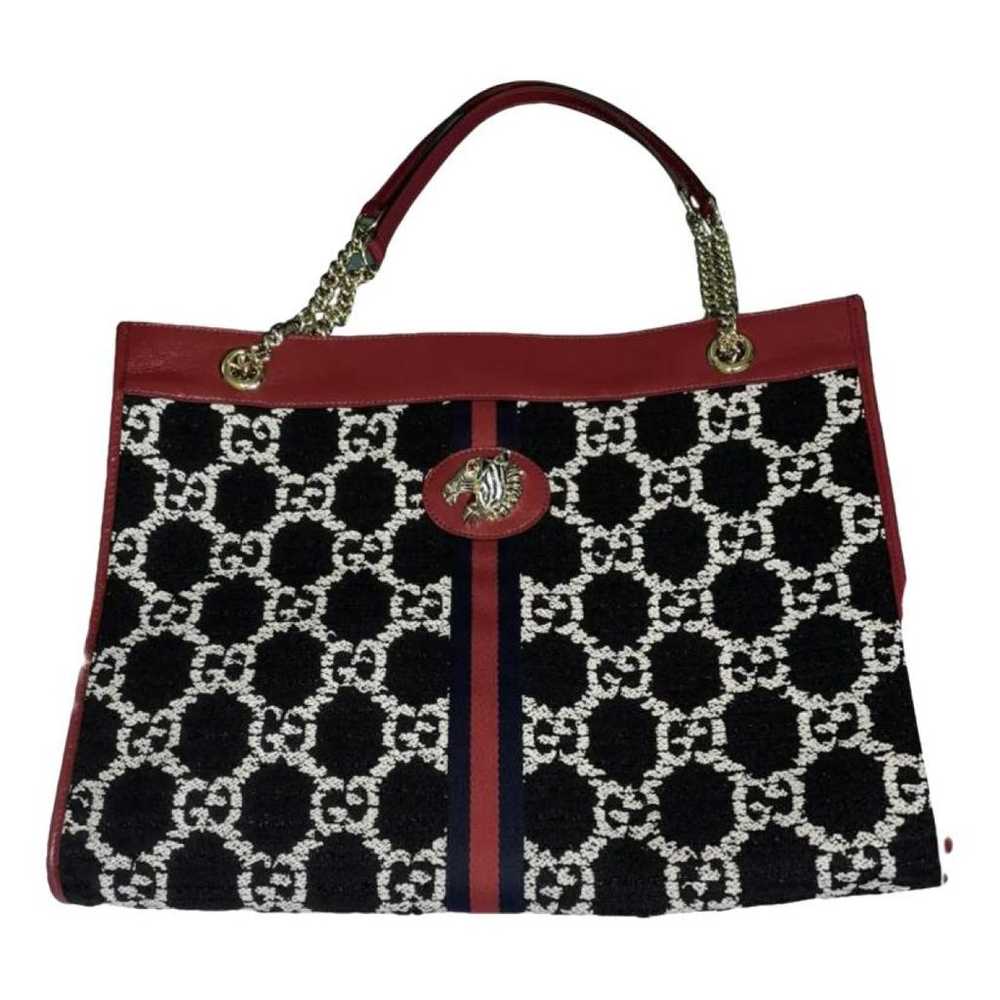 Gucci Rajah tweed handbag - image 1