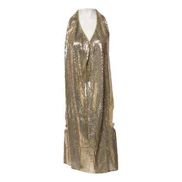 Bottega Veneta Glitter mid-length dress