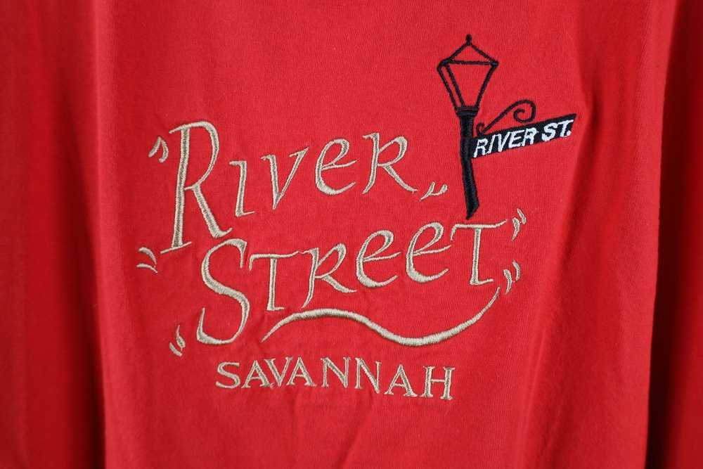 Vintage Vintage 90s Spell Out River Street Savann… - image 4