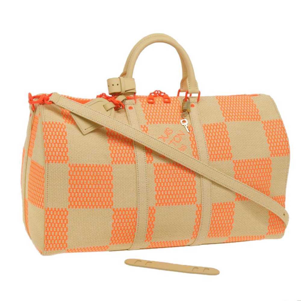 LOUIS VUITTON Damier Giant Keepall Bandouliere 50… - image 1