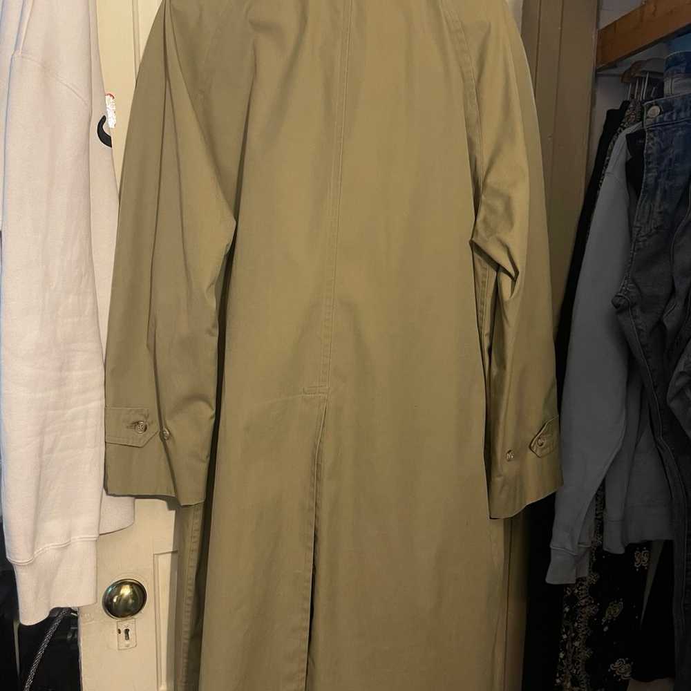 Dark beige trench coat - image 2