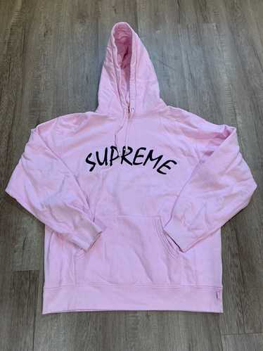 Streetwear × Supreme Supreme FTP Arc Logo Pink hoo