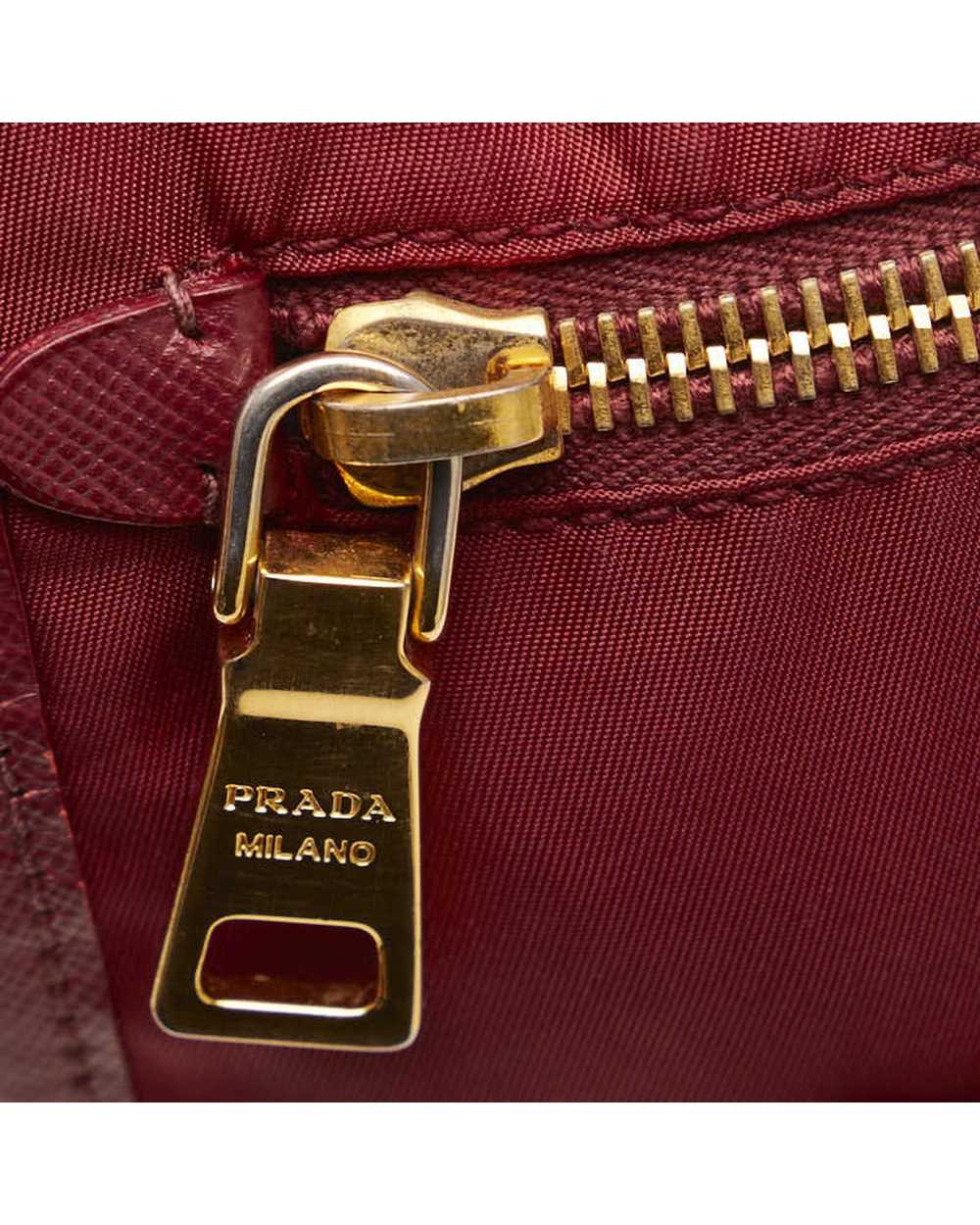 Prada Rose Gold Tessuto Messenger Bag in AB Condi… - image 6