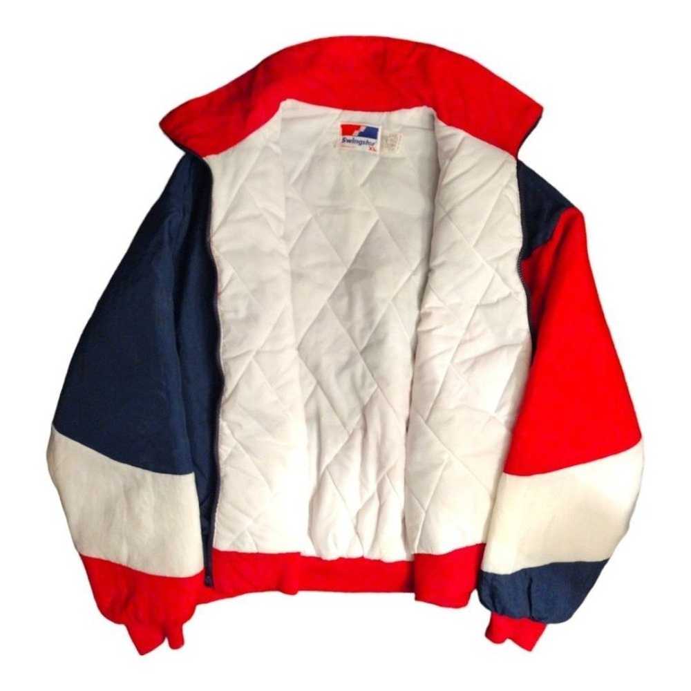 VTG 80's/90s Swingster Colorblock Puffer Jacket, … - image 3