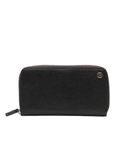 Gucci Interlocking G Betty Zip Around Wallet in Bl