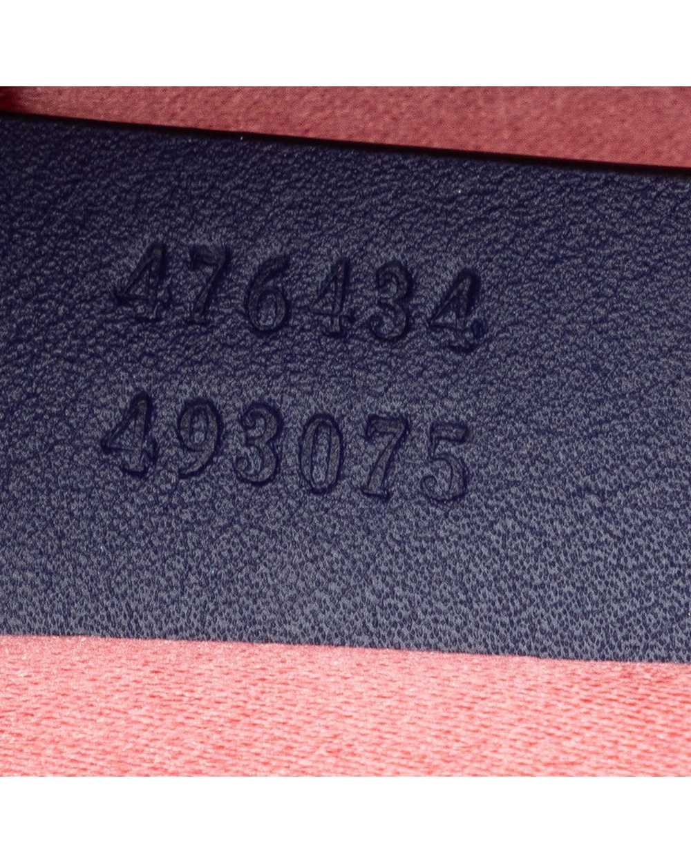 Gucci Blue Velour Belt Bag - GG Marmont - image 7