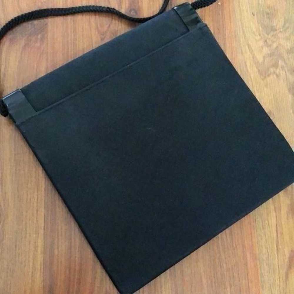 Nina Ricci Paris Vintage black patent leather env… - image 8