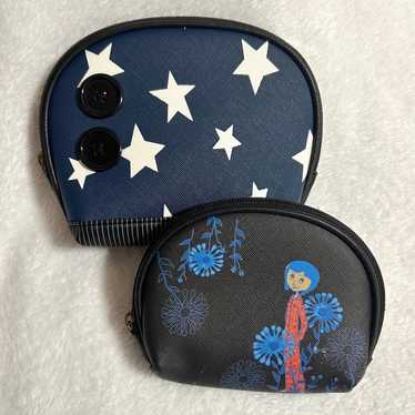 Coraline Loungefly Cosmetic Bag Set (Rare) - image 1