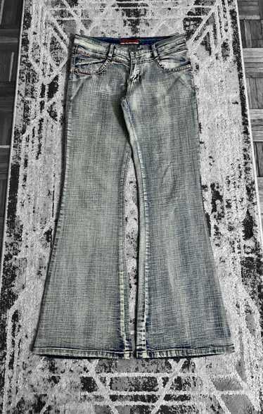 Distressed Denim × Japanese Brand × Jean Vintage F