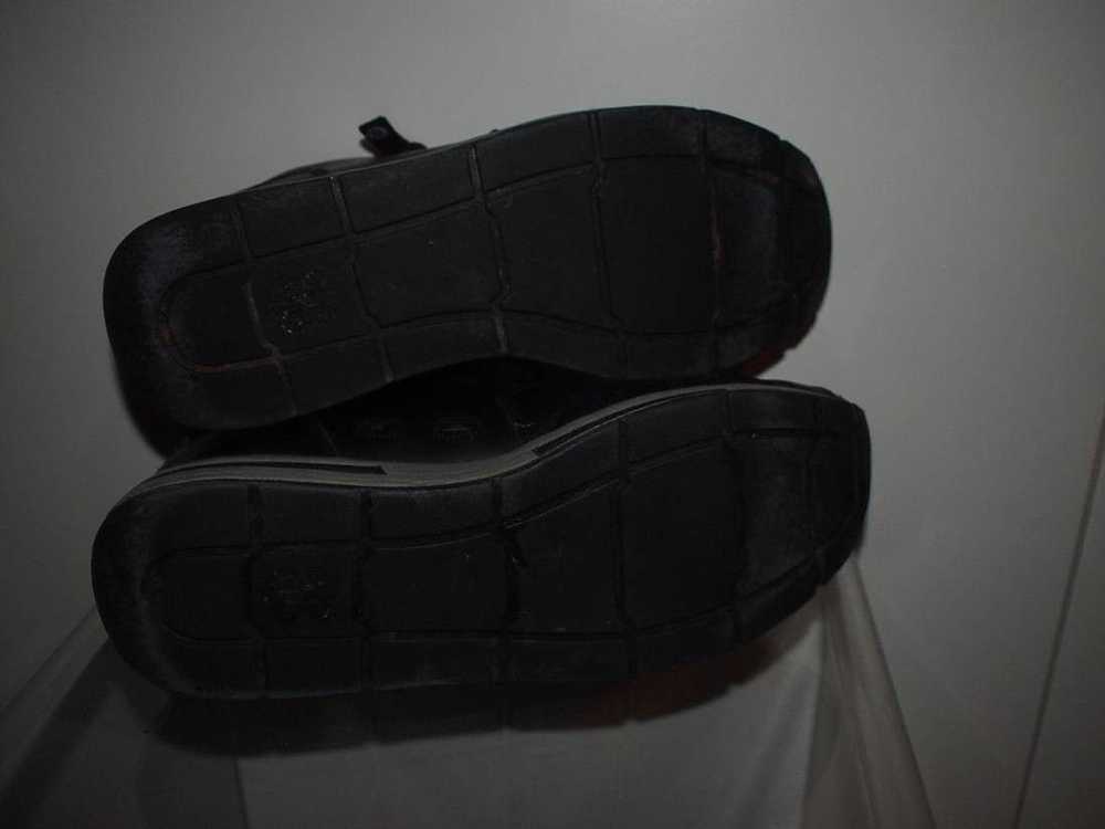 Royal Elastics Black Leather Sneaker Shoe Low sz.… - image 4