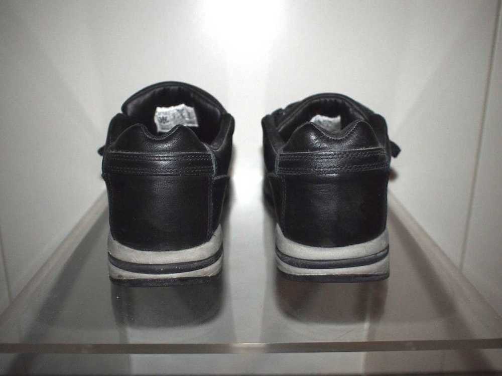 Royal Elastics Black Leather Sneaker Shoe Low sz.… - image 5