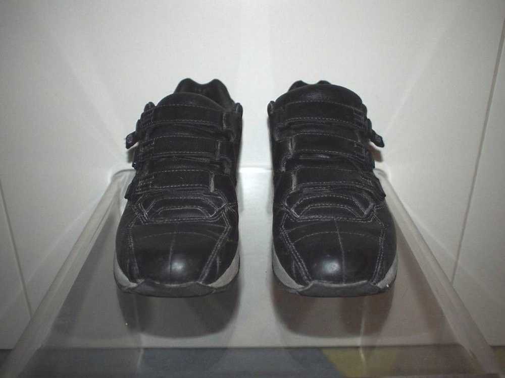 Royal Elastics Black Leather Sneaker Shoe Low sz.… - image 8