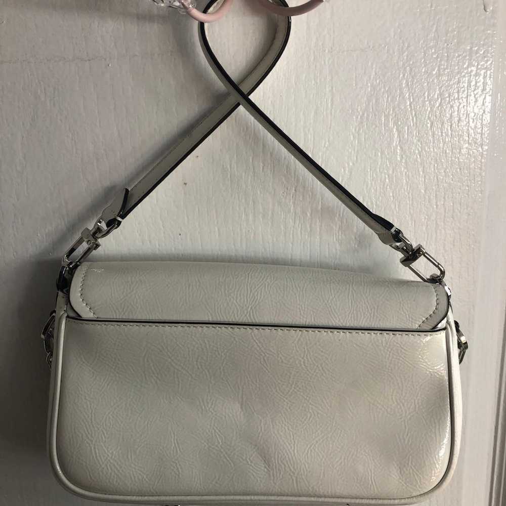Michael Kors purse White MK Leather hangbag - image 4