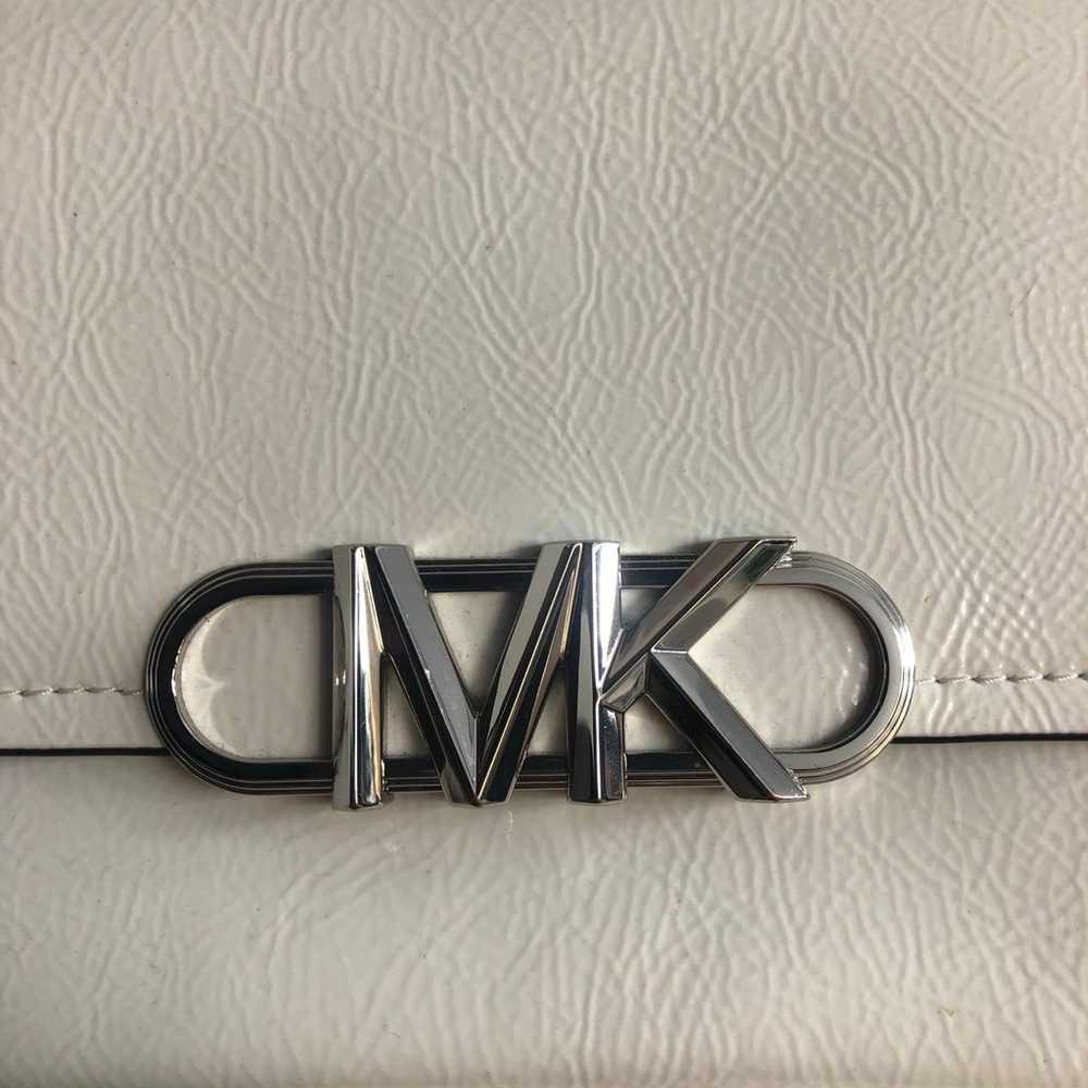 Michael Kors purse White MK Leather hangbag - image 7