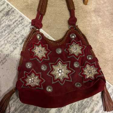 Bohemian Suede Red Seeing Stars - image 1