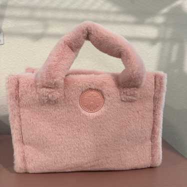 Starbucks Korea 2024 Be Mine Pink Fur Tote Bag - image 1
