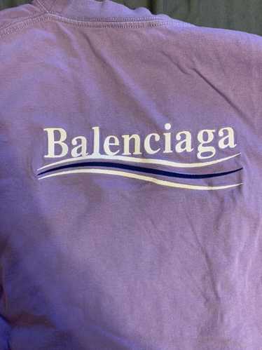 Balenciaga Balenciaga Rare Embroidered Purple XL
