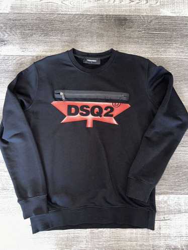 Dsquared2 Dsquared2 Canadian Zip Logo sweater Blac