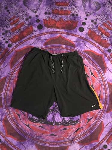 Nike Nike Dri Fit Swim Trunks (black/orange)