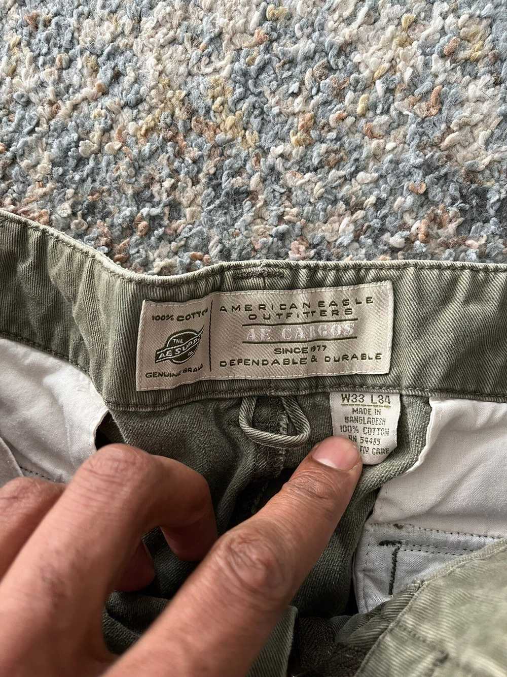 Vintage VTG American Eagle Y2K military tech pants - image 5