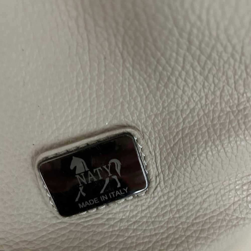 Naty Italian Soft Leather Purse Beige  Bella In P… - image 4