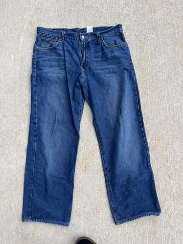 Lucky Brand Lucky Brand 34 by 30 dark blue jeans