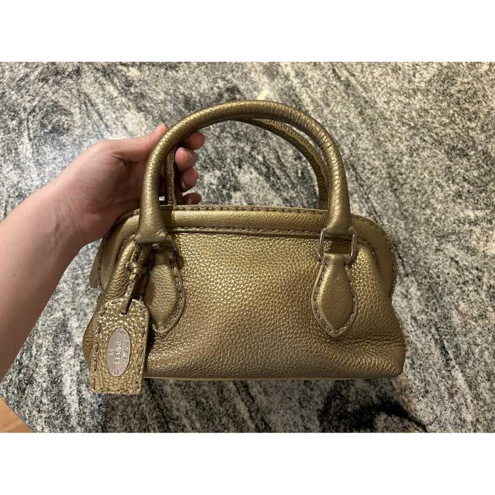 Fendi Anna Selleria leather handbag - image 2