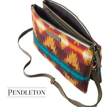 Pendleton Three-Pocket Wool Crossbody Keeper, OS
