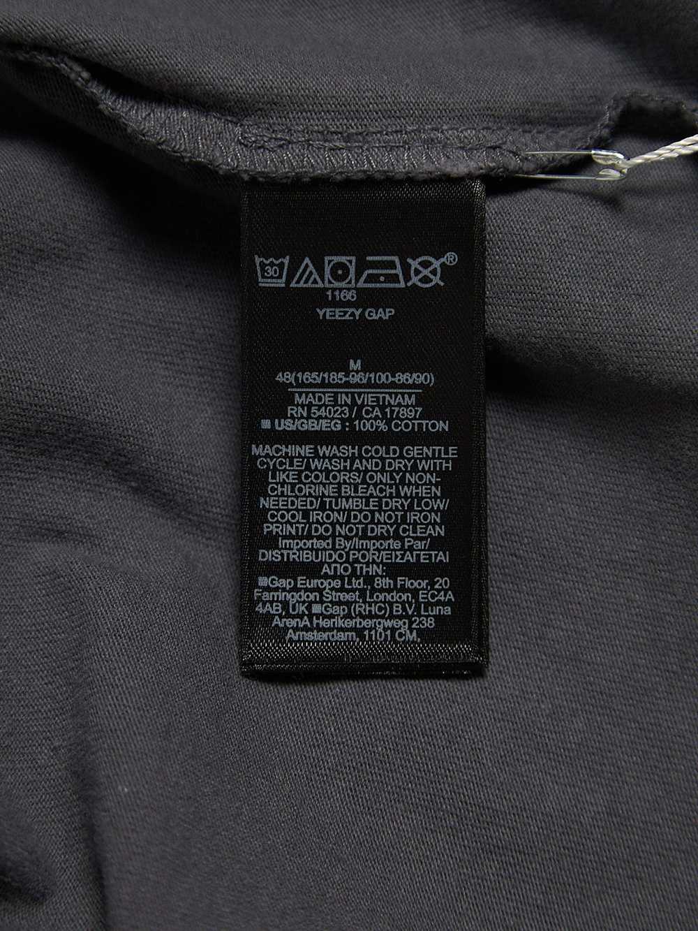 Yeezy Season Graphite Oversized T-Shirt - image 4