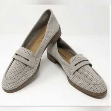 Lucky Brand Lucky Brand Caylon Stone Gray Suede Le