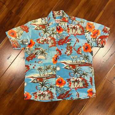 Hawaiian Shirt × Made In Usa × Vintage Vintage Haw
