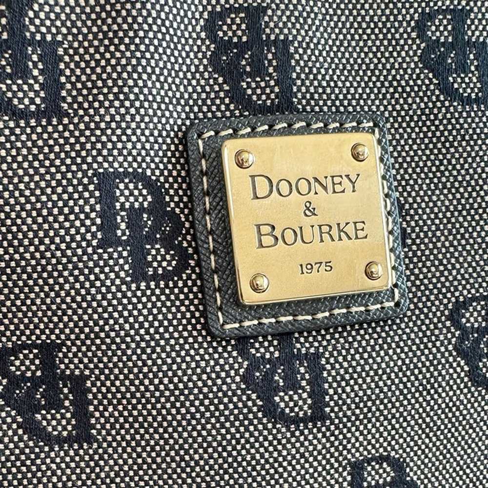 Dooney & Bourke Vintage Y2K Black Signature Print… - image 5
