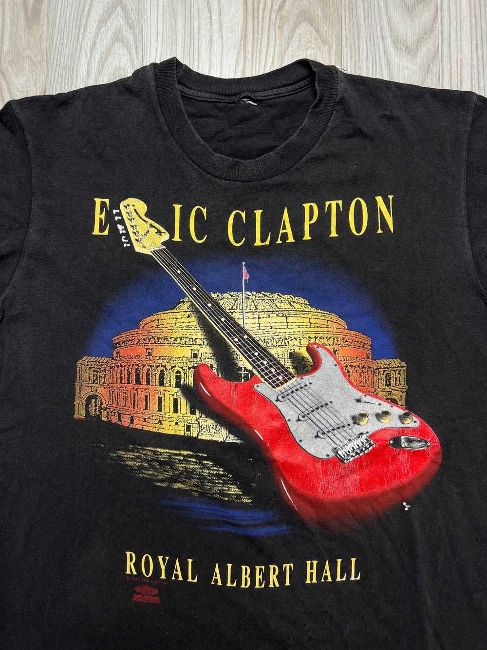 Band Tees × Vintage Vintage ERIC CLAPTON-1991 Roy… - image 3