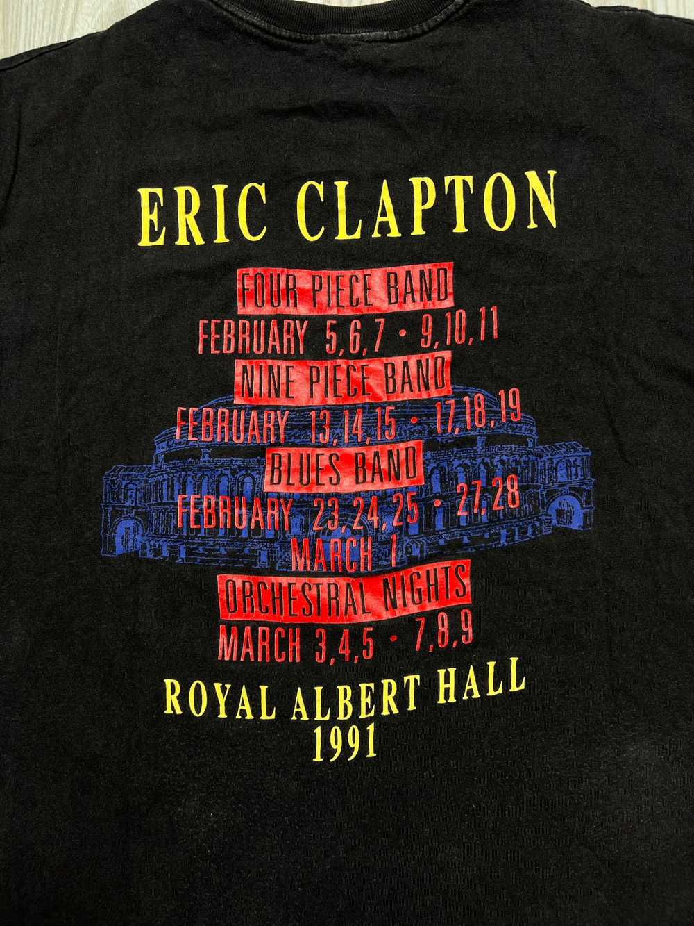 Band Tees × Vintage Vintage ERIC CLAPTON-1991 Roy… - image 4