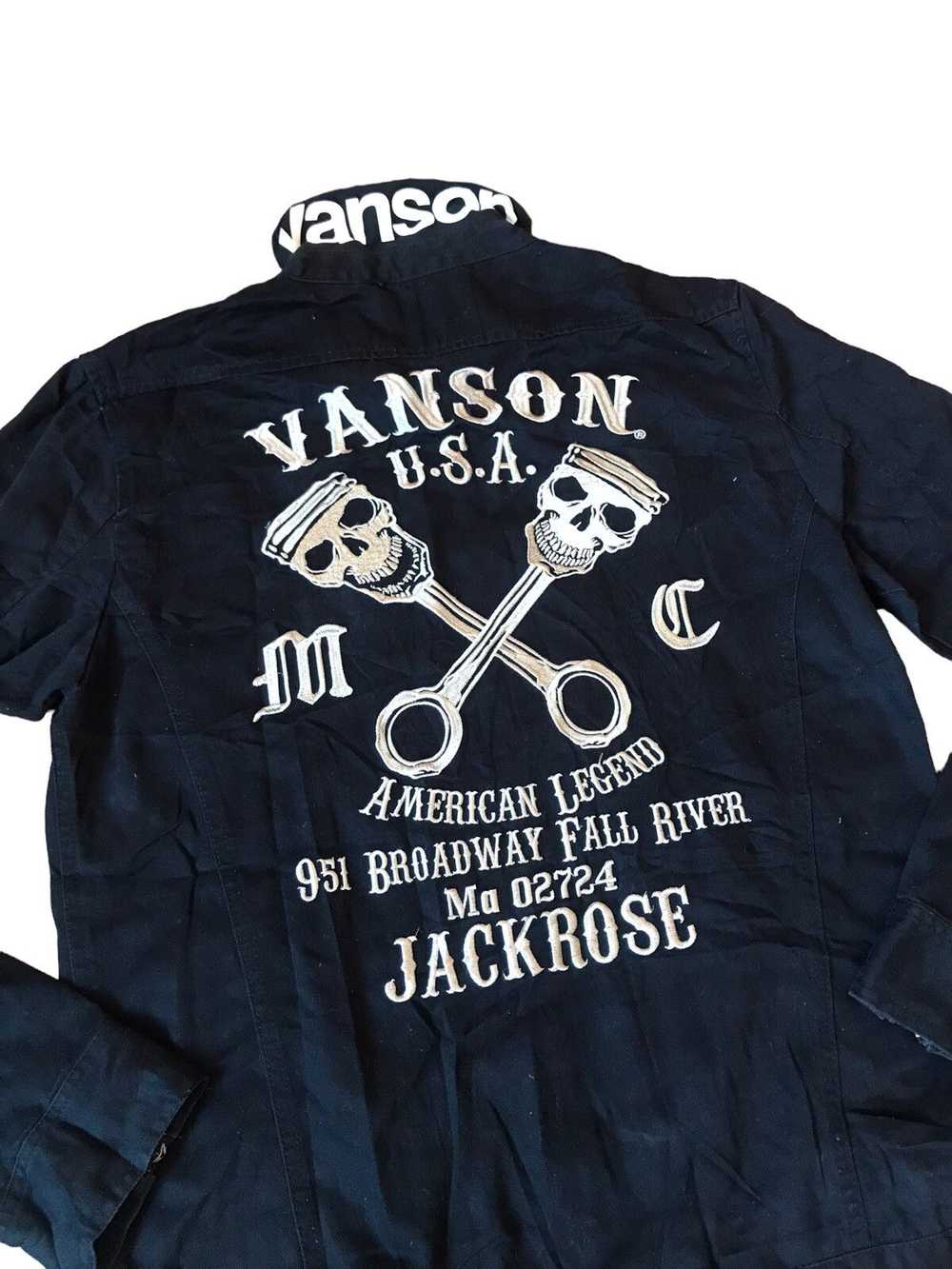 Japanese Brand × Rare × Vanson Leathers ‼️VANSON … - image 5