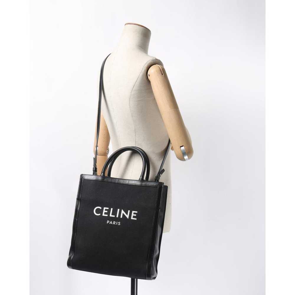 Celine Cabas Vertical cloth handbag - image 9