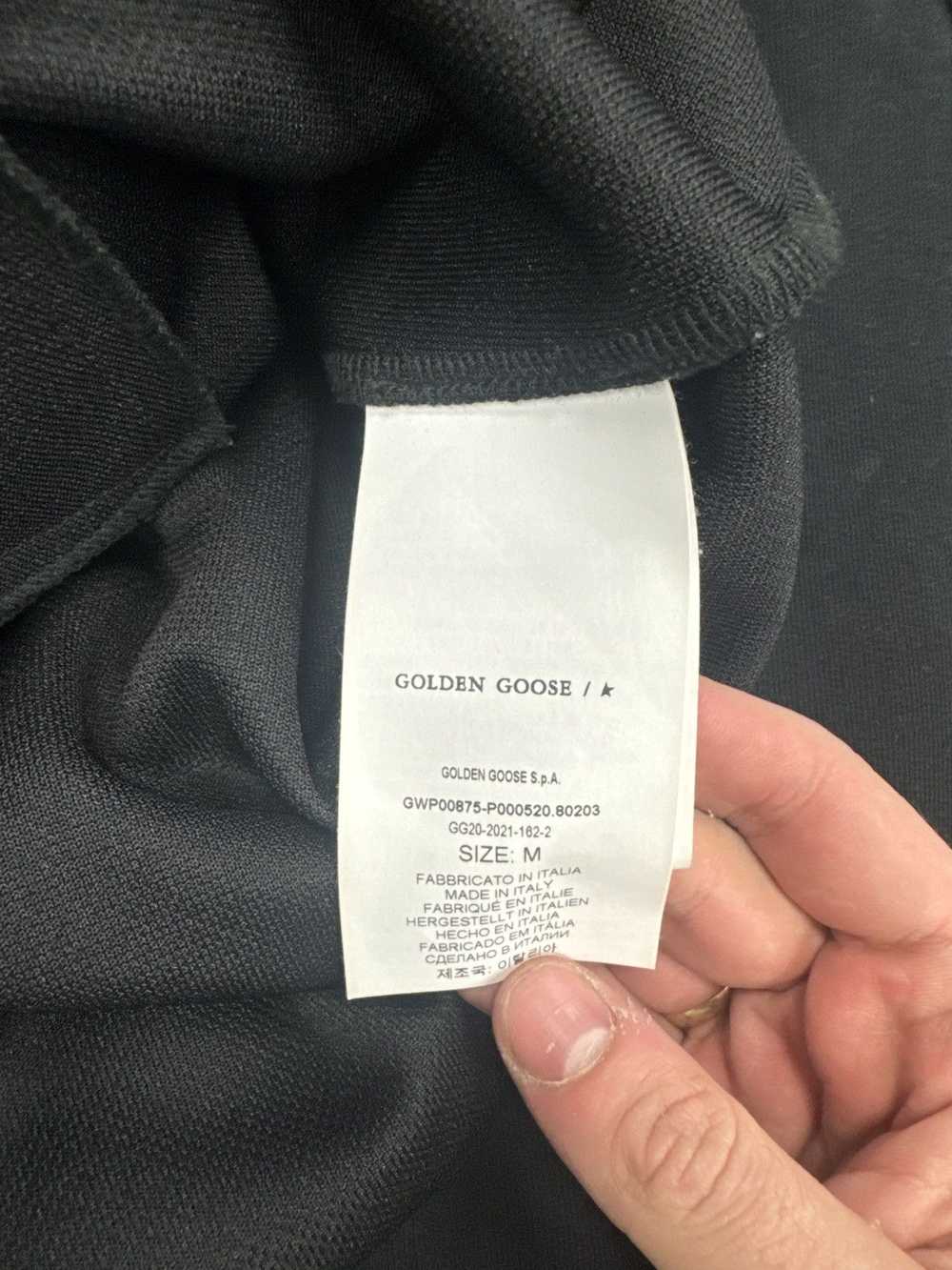 Golden Goose Golden goose track suit black medium - image 11