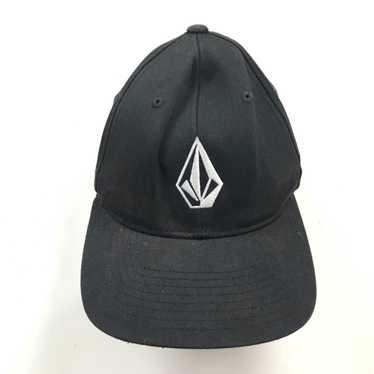 Volcom Volcom Hat Cap FlexFit Black White embroide