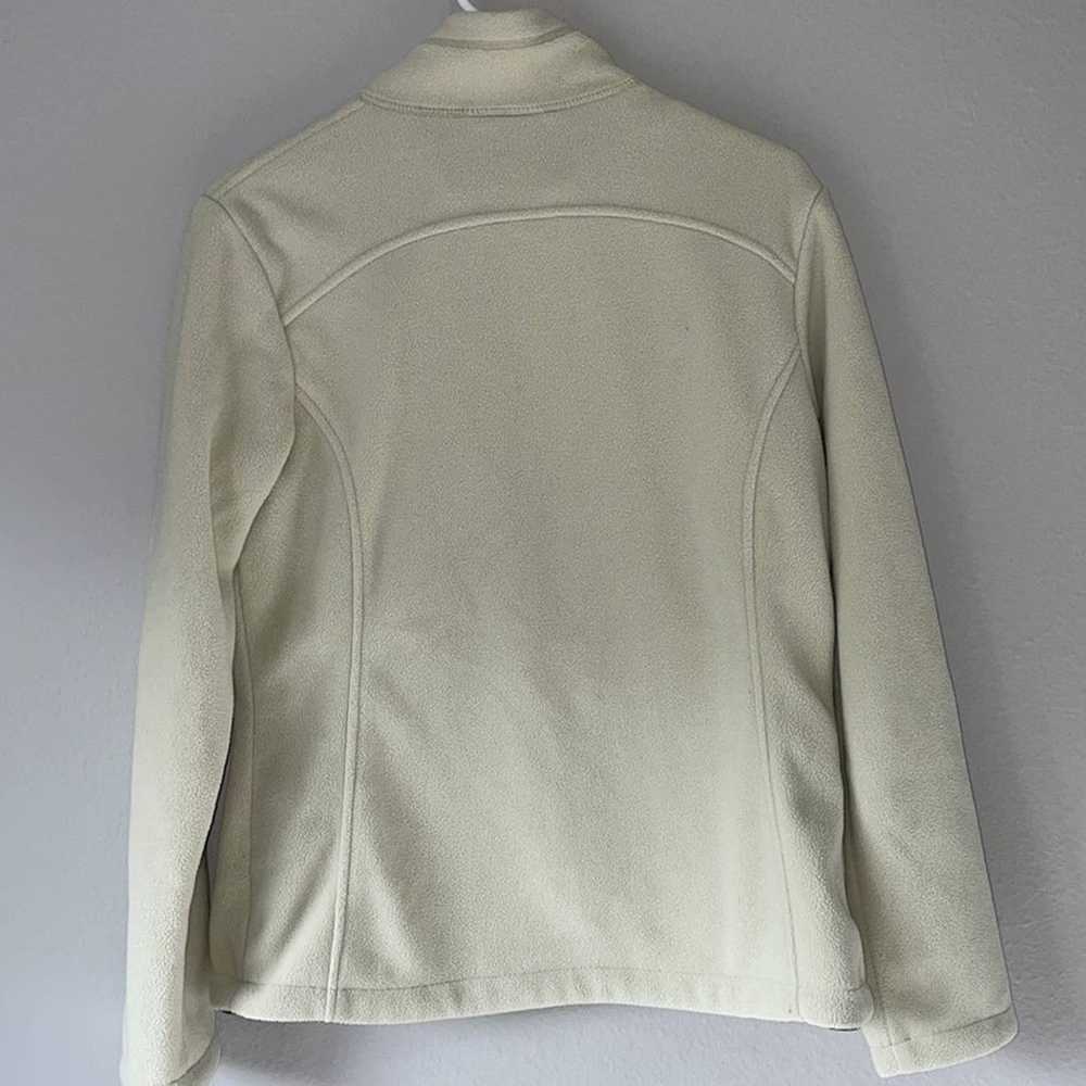 Rei REI Cream Fleece Sweatshirt M Full Zip Polart… - image 2