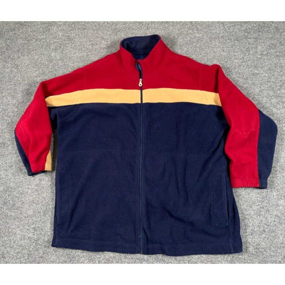 Catalina Retro Colorblock Zip Fleece Jacket Women… - image 1