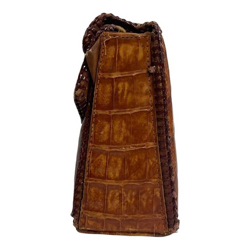 Genuine Alligator Clutch Handbag Vintage Leather … - image 4