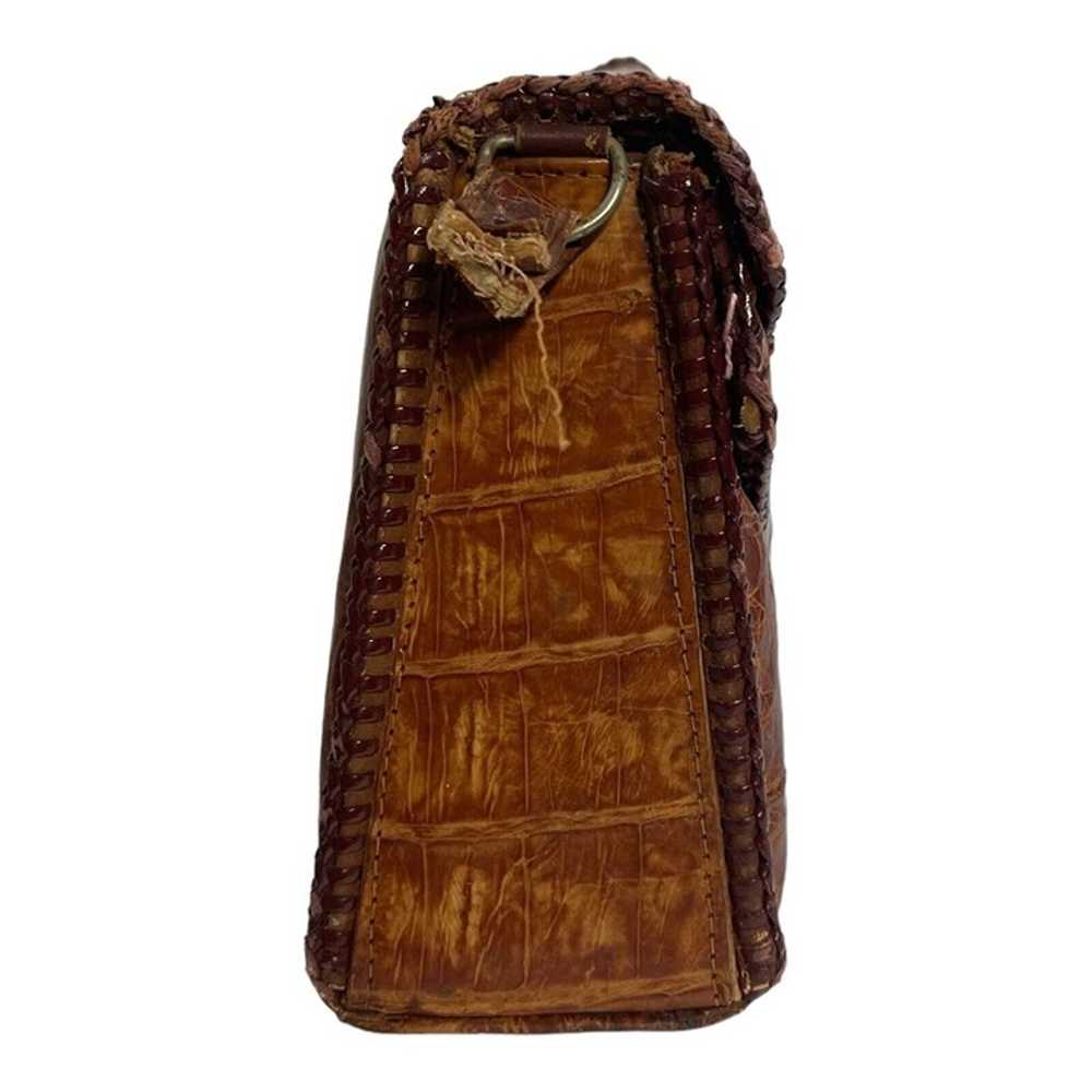 Genuine Alligator Clutch Handbag Vintage Leather … - image 6
