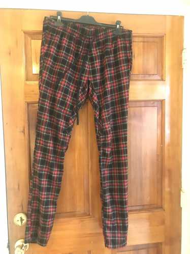 Pacsun *Rare* Pacsun Tapered Plaid Flannel Joggers