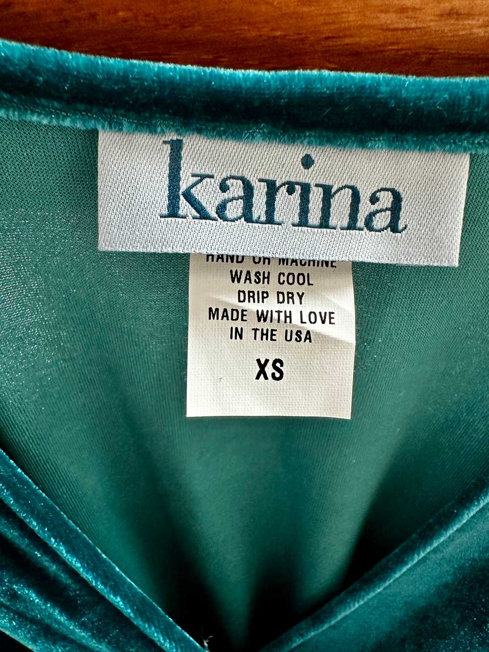 Karina Dresses Megan Dress - Spruce It Up Velvet - image 3