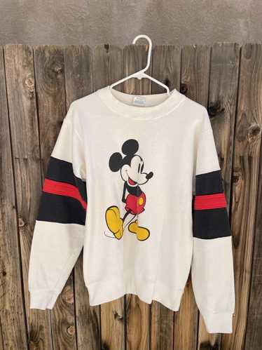 Disney × Mickey Mouse × Vintage Mickey Mouse crewn