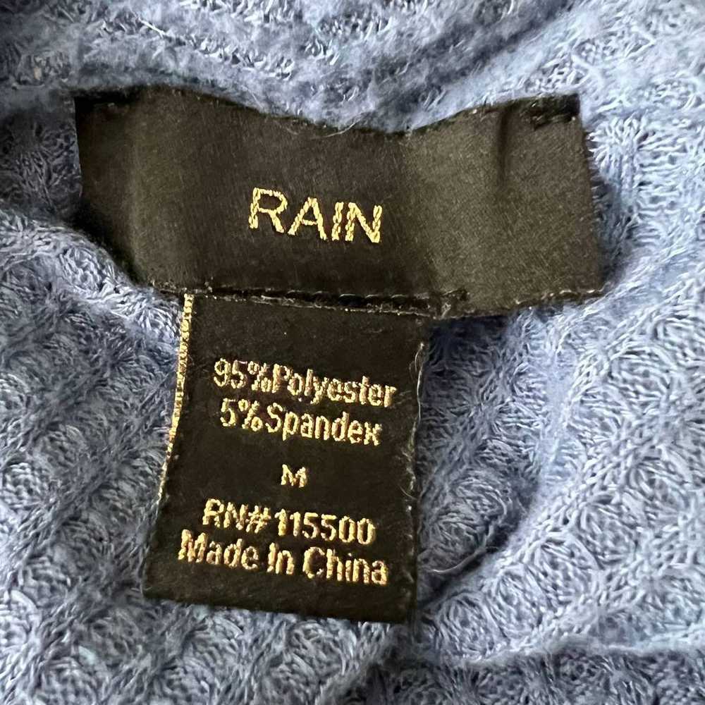 Rains Rain Womens Waffle Knit Surplice Long Sleev… - image 4