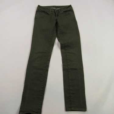 Prana Prana Jeans Womens 0 Green Denim Jeans Stra… - image 1